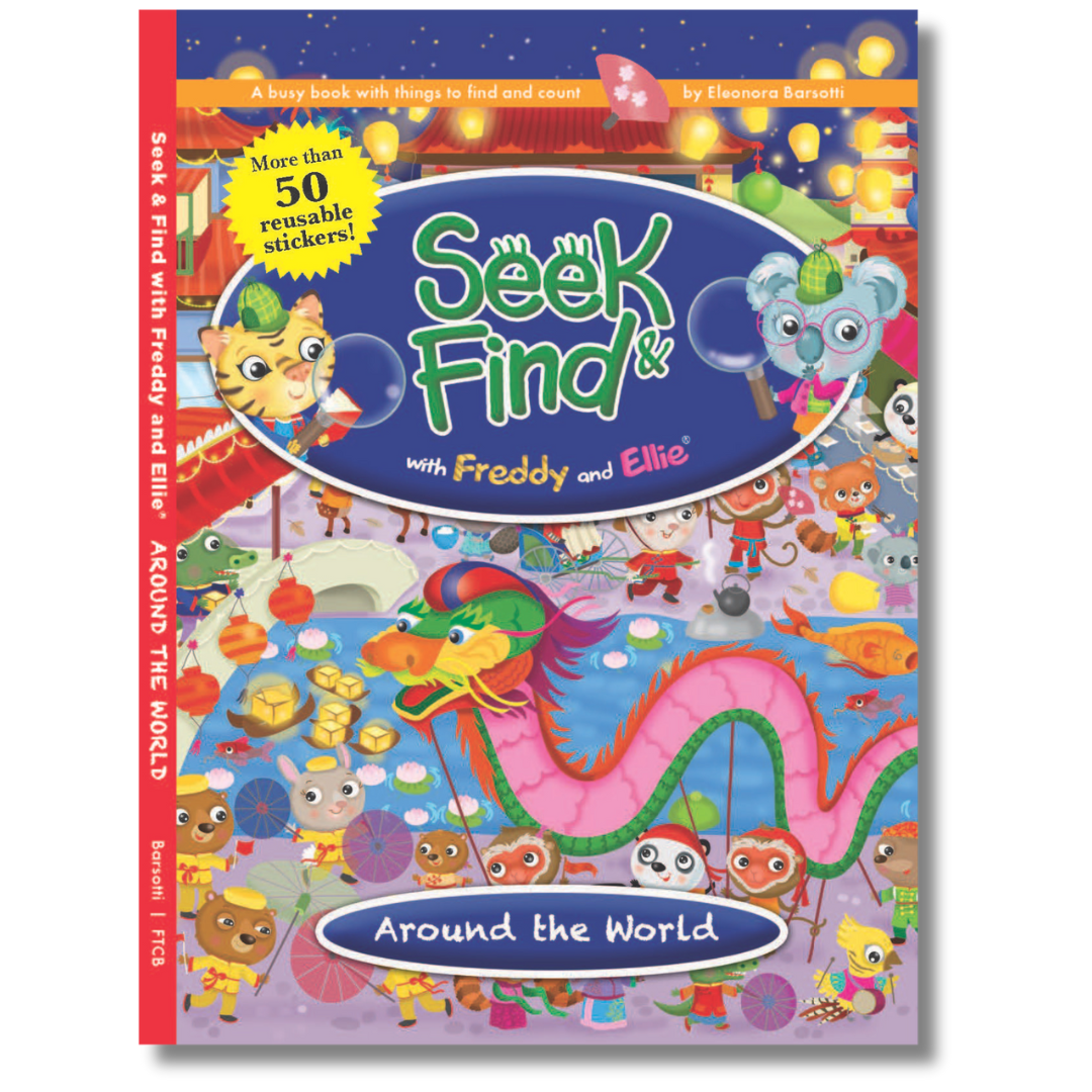 Seek & Find with Freddy and Ellie® - Around the World