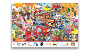 Seek & Find with Freddy and Ellie® - Transports